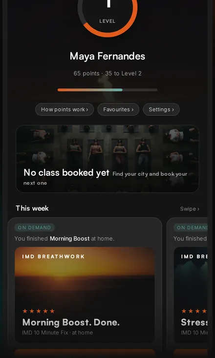 Your You page